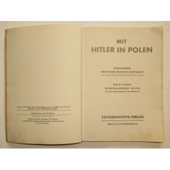 Med Hitler i Polen - Mit Hitler in Polen, 1939. Espenlaub militaria